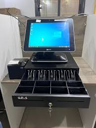 سيستم كاشير كامل تاتش NCR الحديث